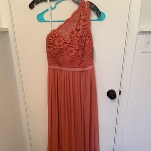 David’s bridal bridesmaid dress.